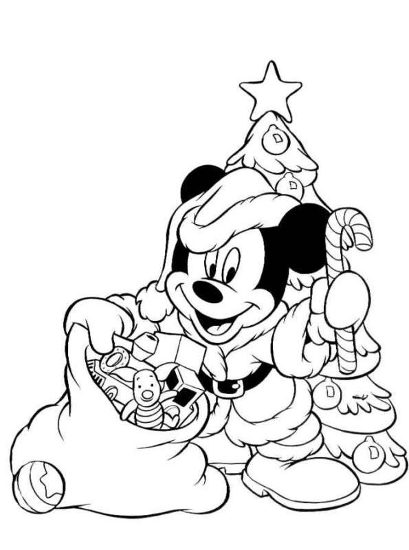 Kids-n-fun.de | Malvorlage Weihnachten Disney Weihnachten Disney